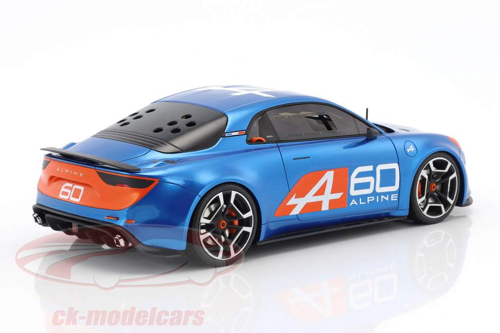 Renault Alpine A60 Celebration 24h LeMans 2016 blå 1:18 OttOmobile