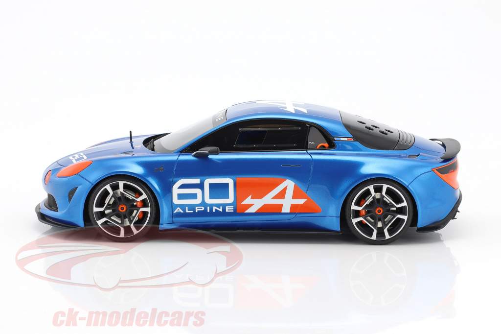 Renault Alpine A60 Celebration 24h LeMans 2016 blå 1:18 OttOmobile