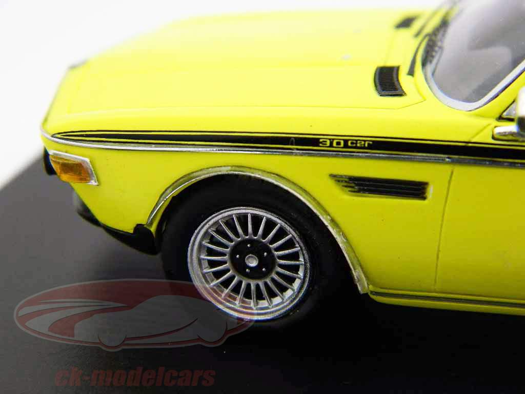 BMW 3.0 CSL 1973 года инъекций желтые свечи 1:43