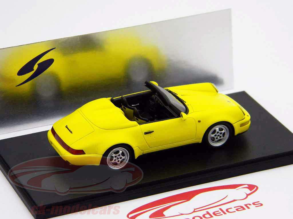 ミニカー Porsche964speedster 1/18 yellow ミニカー Porsche964speedster 1/18 yellow Porsche964Speedster