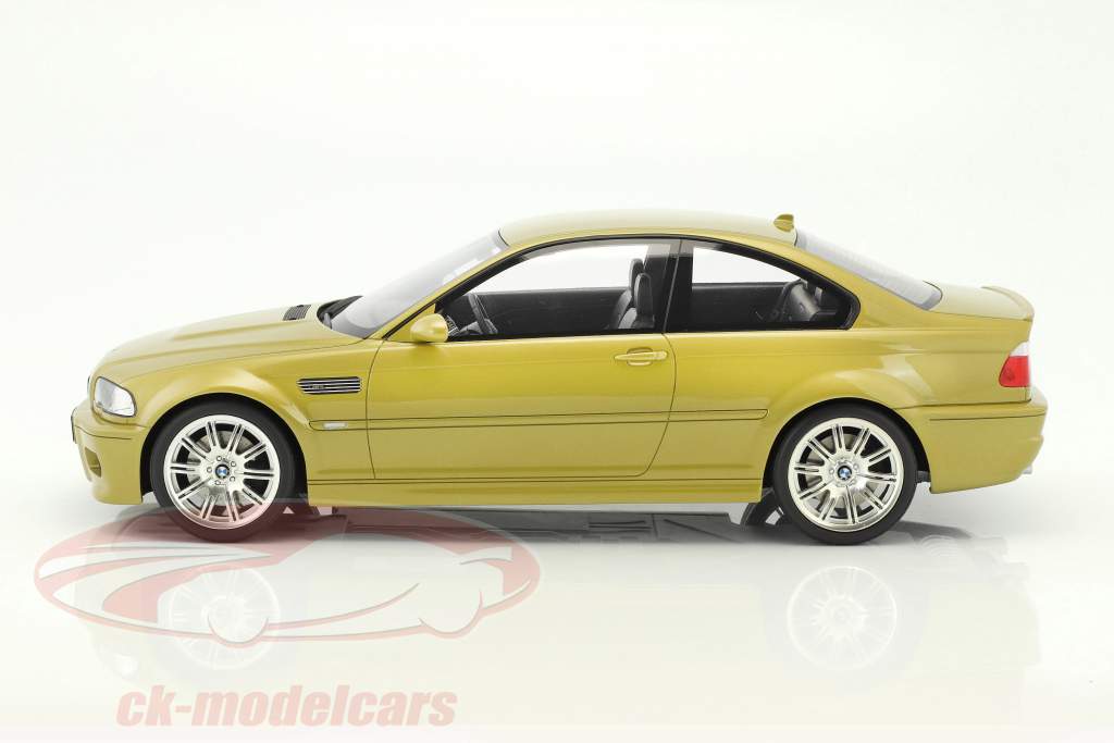 BMW M3 (E46) année de construction 2003 phénix jaune 1:12 OttOmobile