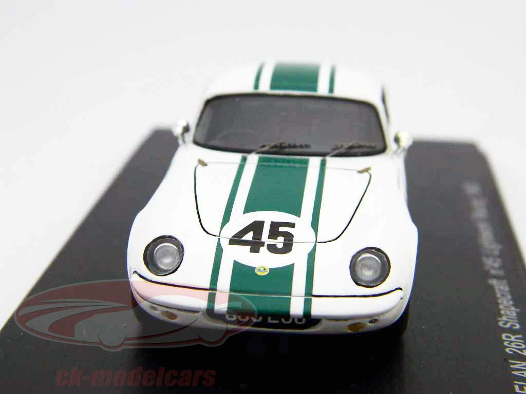 Lotus ELAN 26R Shapecraft #45 Lightwork Racing 1963 1:43 Spark
