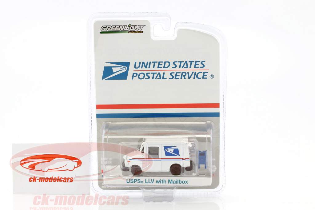 Grumman LLV USPS branco 1:64 Greenlight