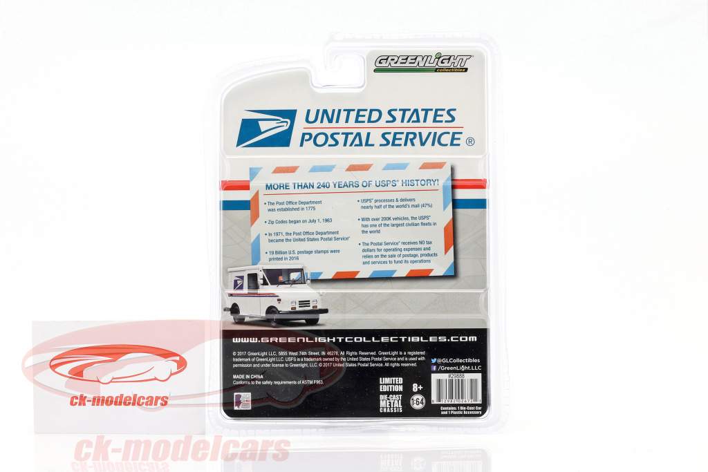 Grumman LLV USPS wit 1:64 Greenlight