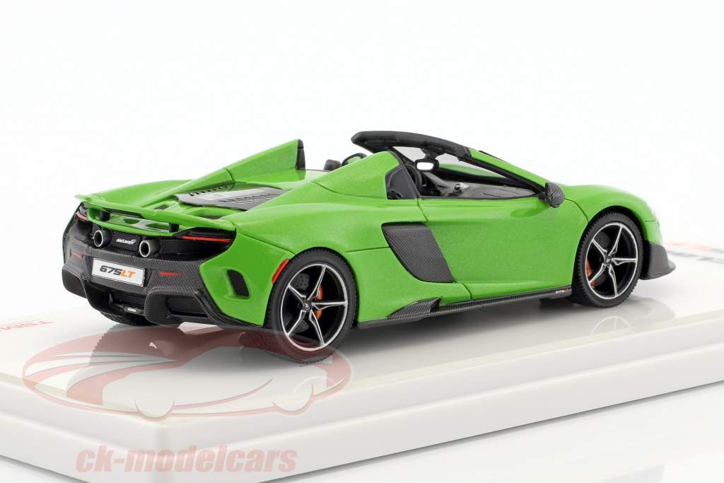McLaren 675LT Spider année de construction 2016 vert 1:43 TrueScale