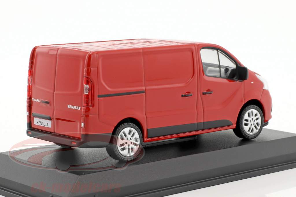 Renault Trafic van année de construction 2014 rouge 1:43 Norev
