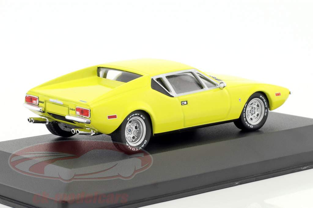 DeTomaso Pantera Elvis année de construction 1971 jaune 1:43 Greenlight