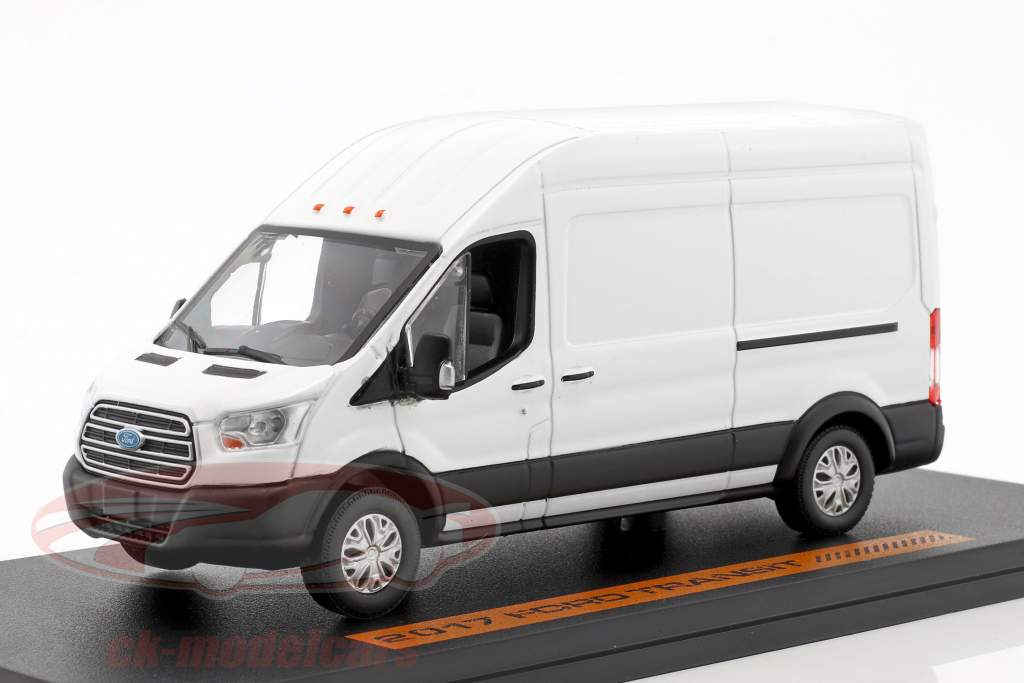 Ford Transit Extended Van High Roof Год постройки 2017 белый 1:43 Greenlight