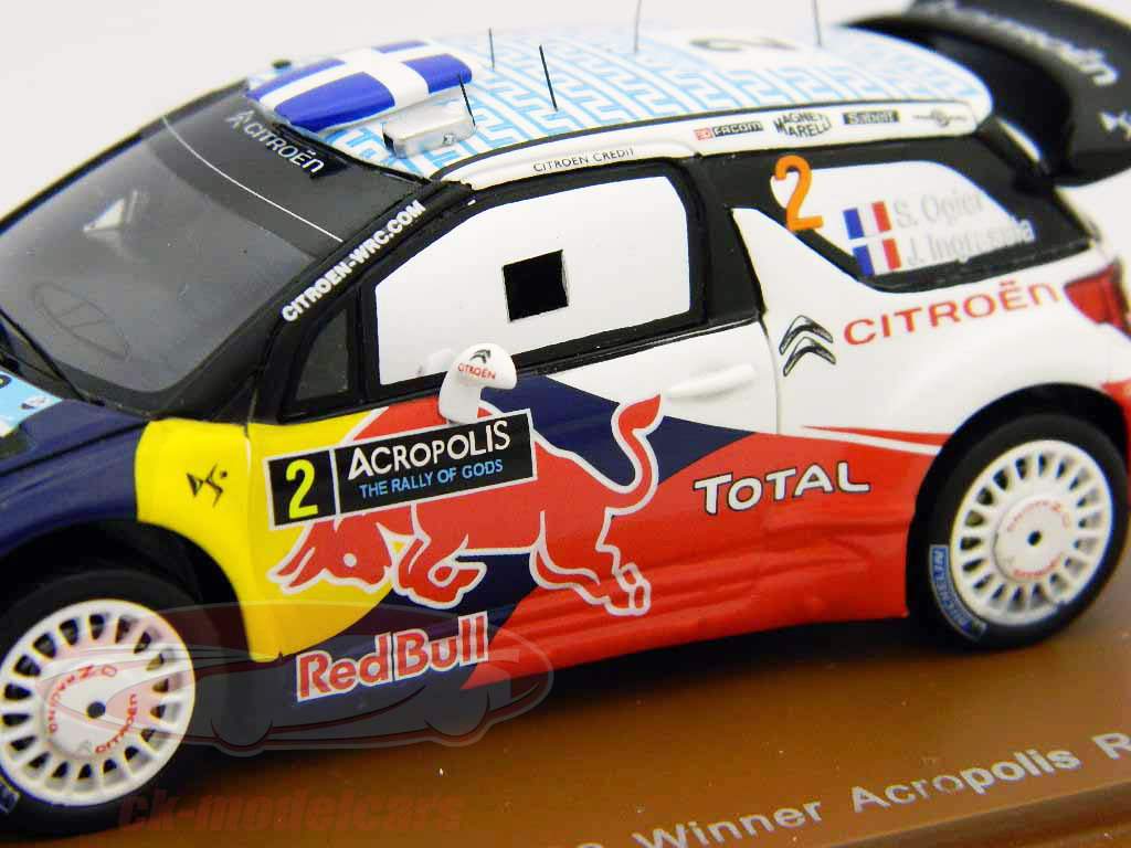 シトロエンDS3 WRC＃2受賞アクロポリス·ラリー2011 1時43スパーク