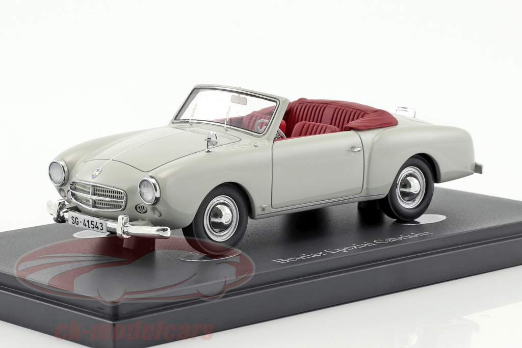 Beutler специальные кабриолет Год постройки 1953 серый 1:43 AutoCult