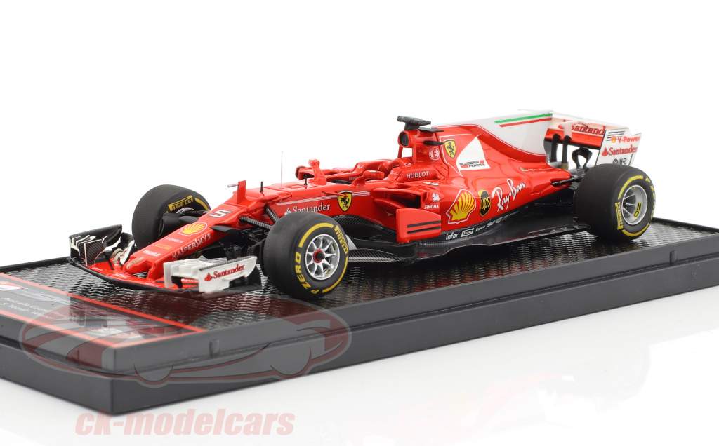 BBR Models 1:43 Sebastian Vettel Ferrari SF70H #5 Winner