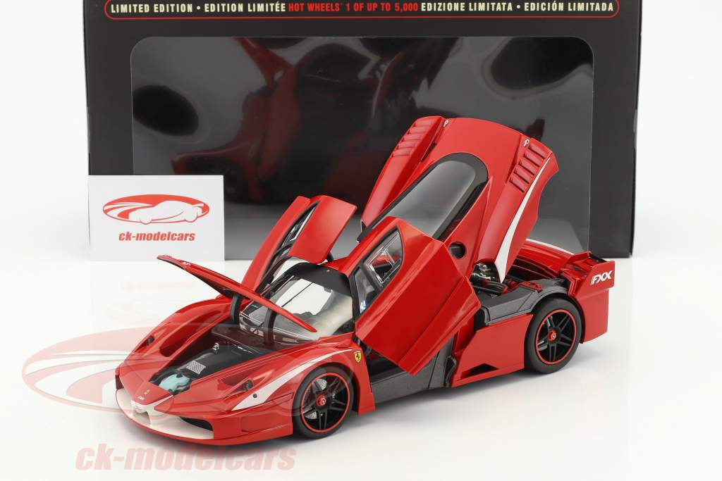 レア‼️ HOTWHEELS 1:18 FERRARI FXX FERRARI FXX RACE CAR YELLOW BY HOT WHEELS ELITE EDITION 1:18