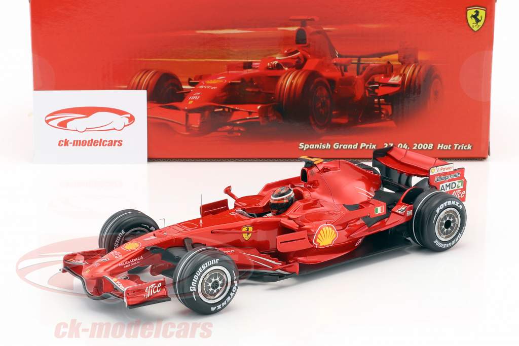 【激レア】1/18 F2008 フェラーリ2008 スペインGP シャークフィン レッドライン フェラ－リ F2008 シャークフィン仕様 各種入荷