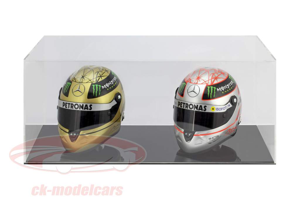 高 质量 橱窗 为 2 头盔 在 规模 1:2 黑 SAFE