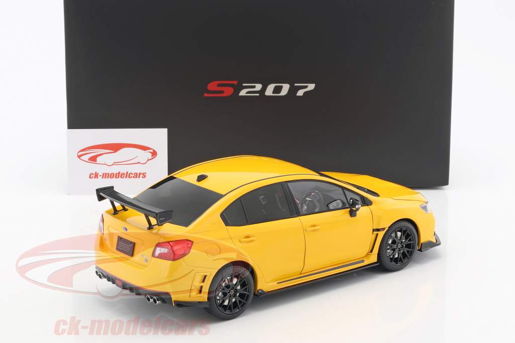 Subaru S207 NBR Challenge Package year 2015 yellow 1:18 SunStar