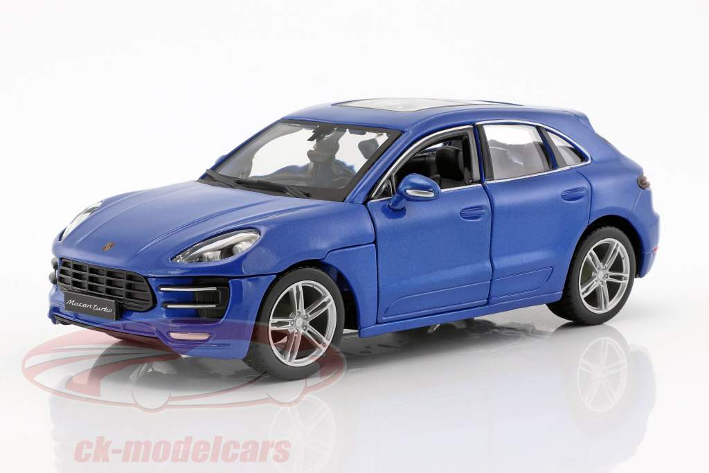 Porsche Macan blu 1:24 Bburago