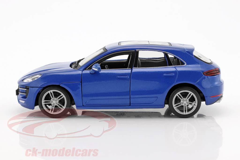 Porsche Macan blu 1:24 Bburago