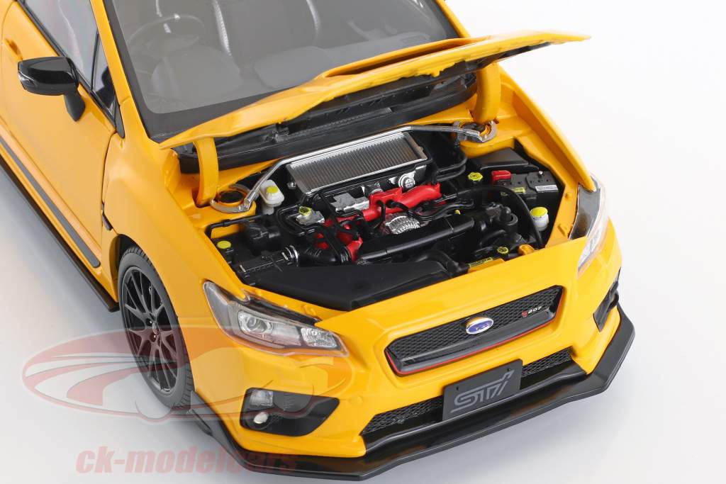 Subaru S207 NBR Challenge Package year 2015 yellow 1:18 SunStar