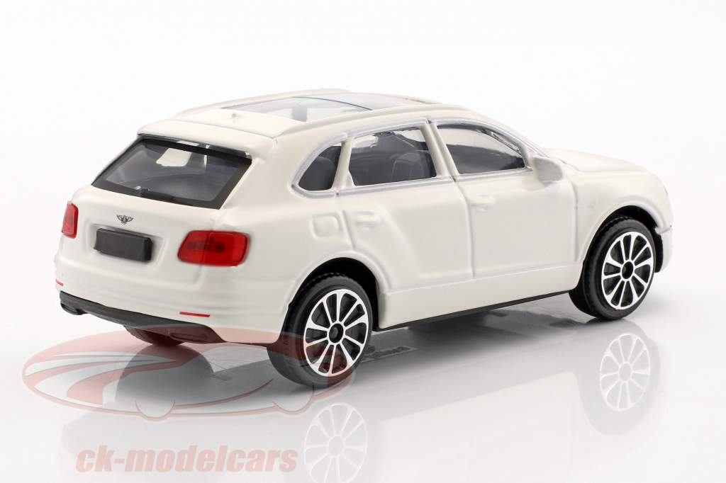 Bentley Bentayga 白 1:43 Bburago