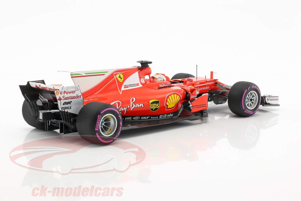 Sebastian Vettel Ferrari SF70H #5 vincitore Australia GP formula 1 2017 1:18 BBR