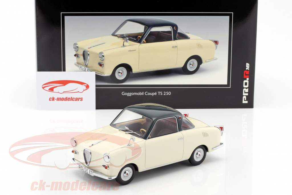 ミニカー SCHUCO 1/18 Goggomobil Coupe TS 250 Schuco 1:18 Goggomobil Coupe TS 250 turquoise / white