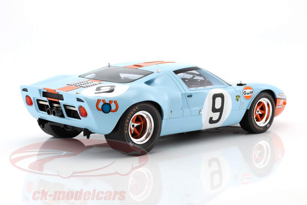 Ford GT 40 MK I Gulf #9 gagnant 24h LeMans 1968 Rodriguez, Bianchi 1:12 CMR