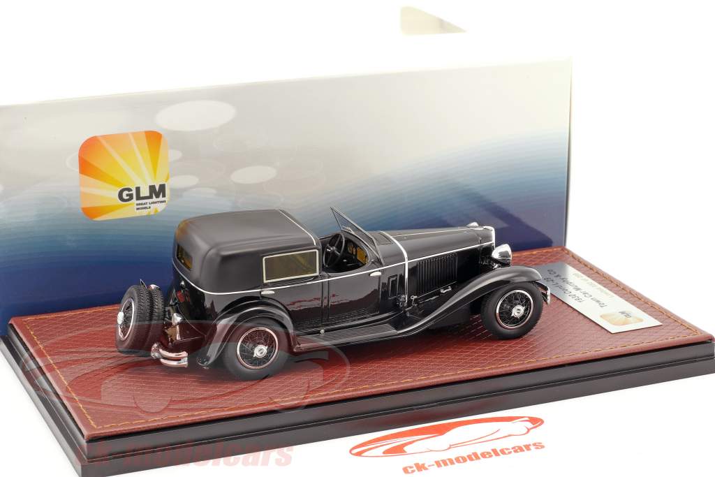 Cord L-29 Town Car Murphy & Co ano de construção 1930 preto 1:43 GLM