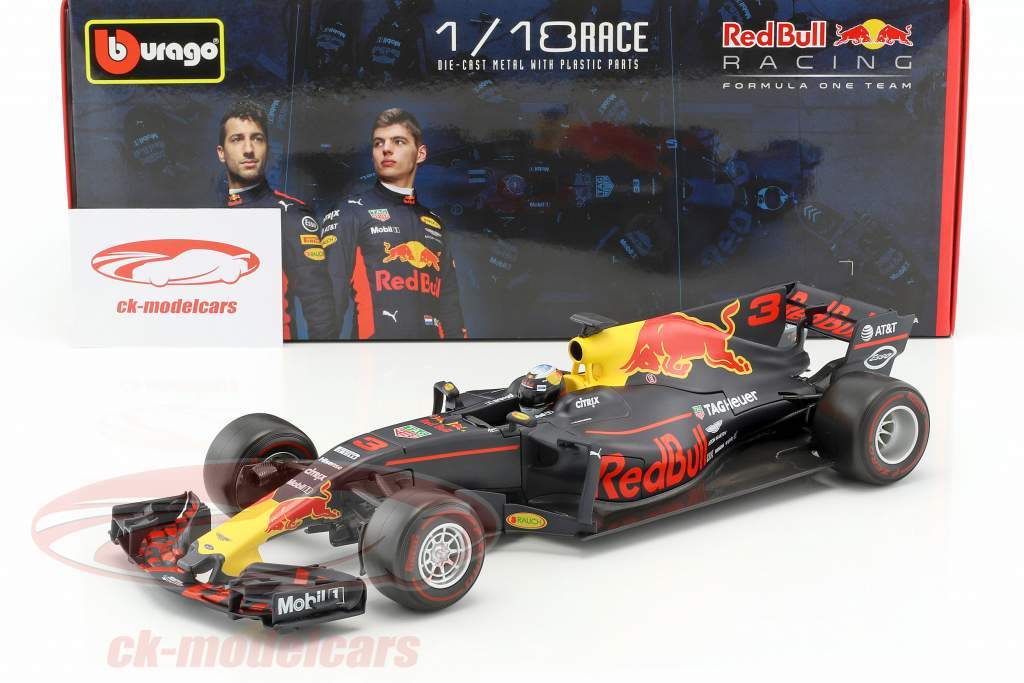 Daniel Ricciardo Red Bull RB13 #3 formule 1 2017 1:18 Bburago