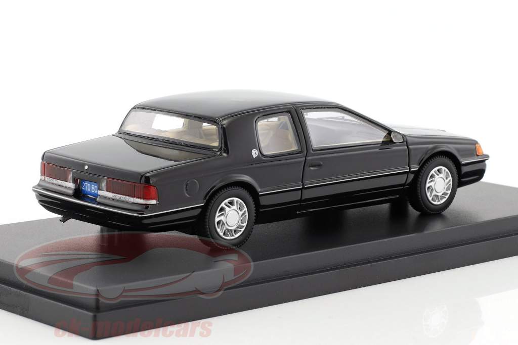 Mercury Cougar LS année de construction 1991 noir 1:43 BOS-Models
