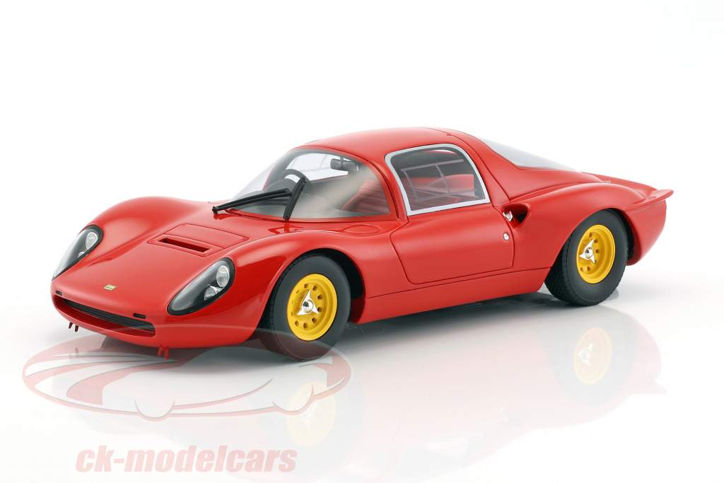 Ferrari Dino 206 S Plain Body Version jaar 1966 rood 1:18 CMR