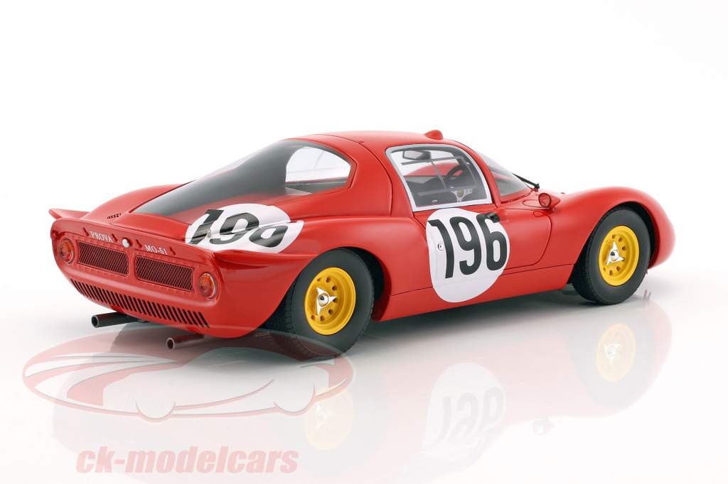 Ferrari Dino 206 S #196 2nd Targa Florio 1966 Guichet, Baghetti 1:18 CMR