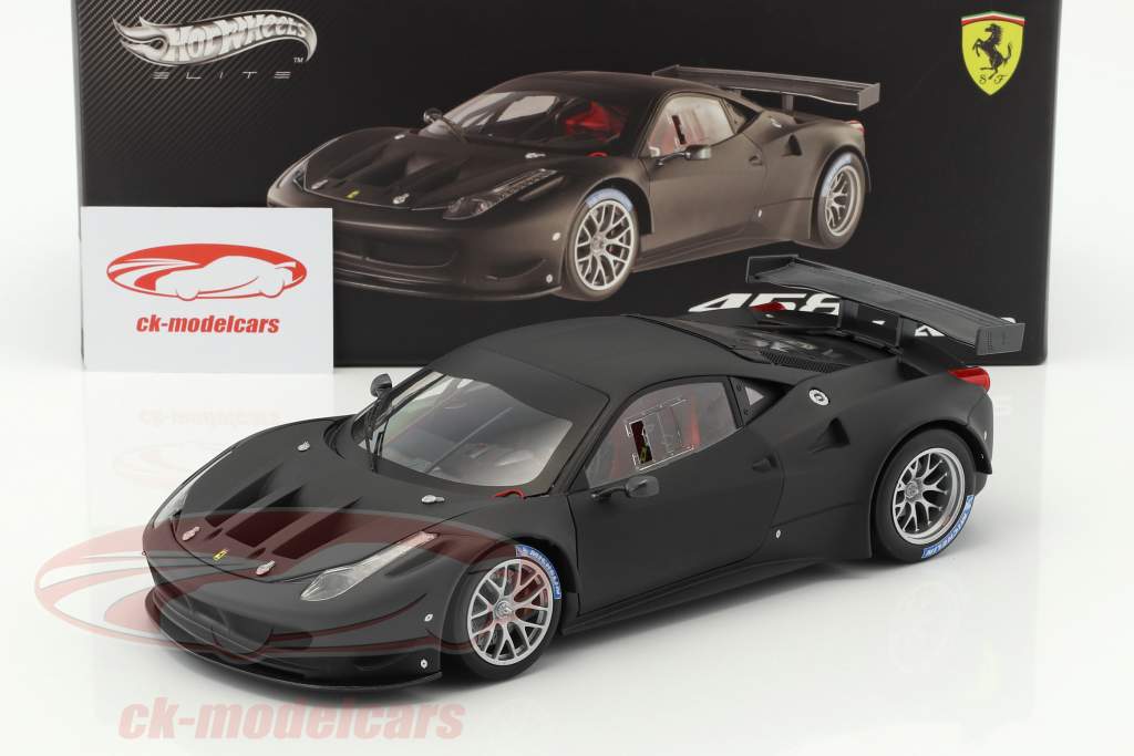 HotWheels Elite 1:18 Ferrari 458 Italia GT2 Plain Body