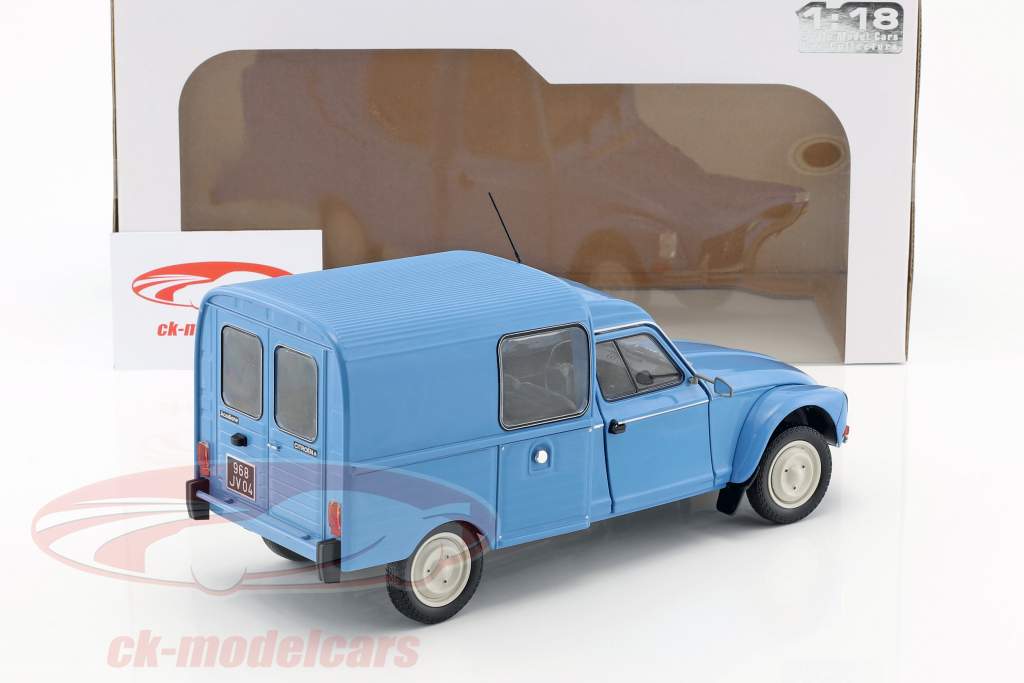 Citroen Acadiane année de construction 1984 bleu 1:18 Solido