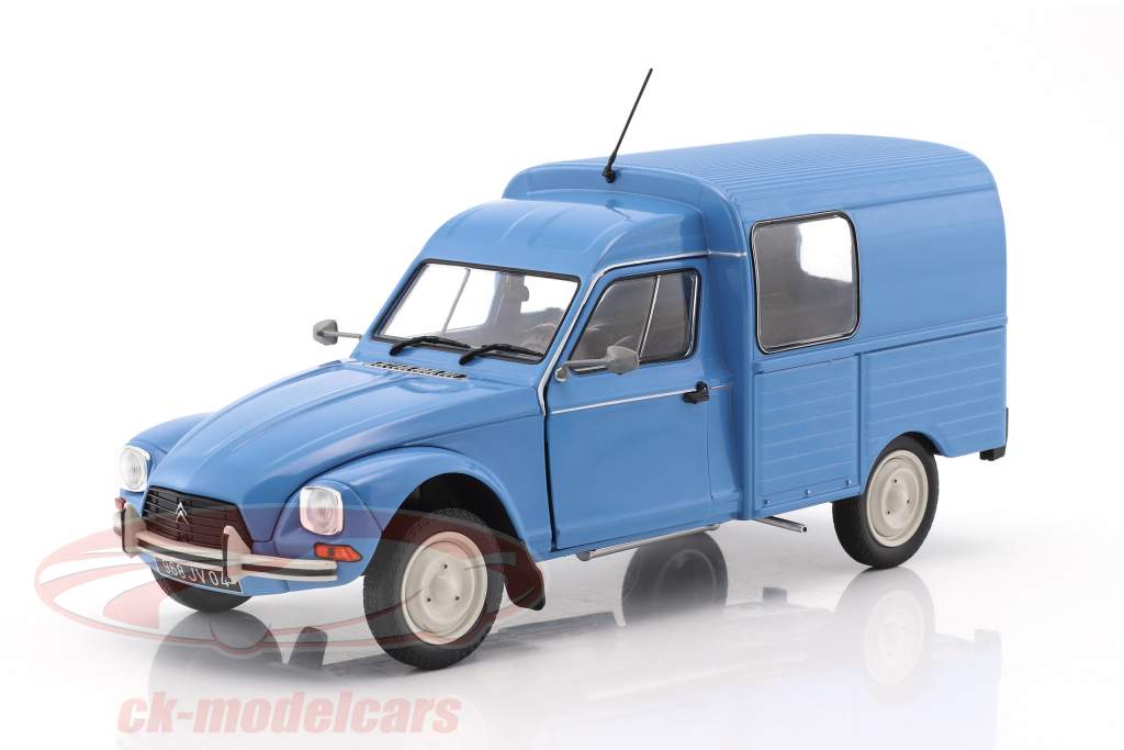 Citroen Acadiane année de construction 1984 bleu 1:18 Solido