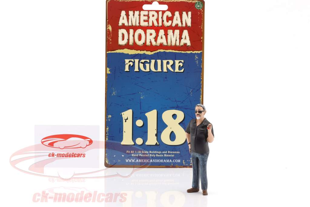 heet Rodder Bill figuur 1:18 American Diorama