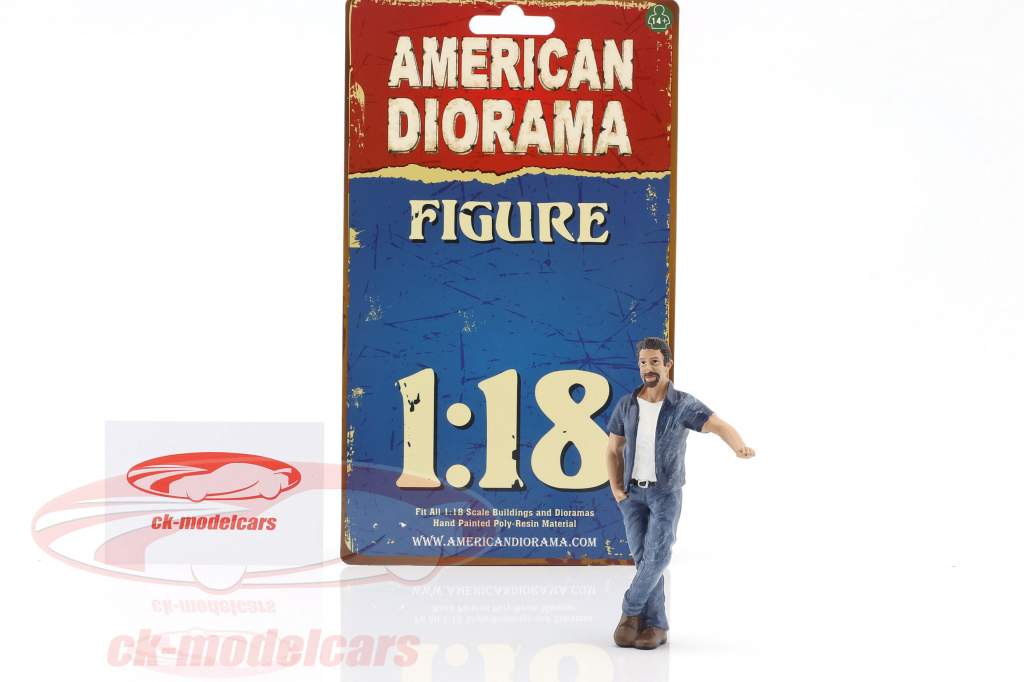 opknoping uit Mark figuur 1:18 American Diorama