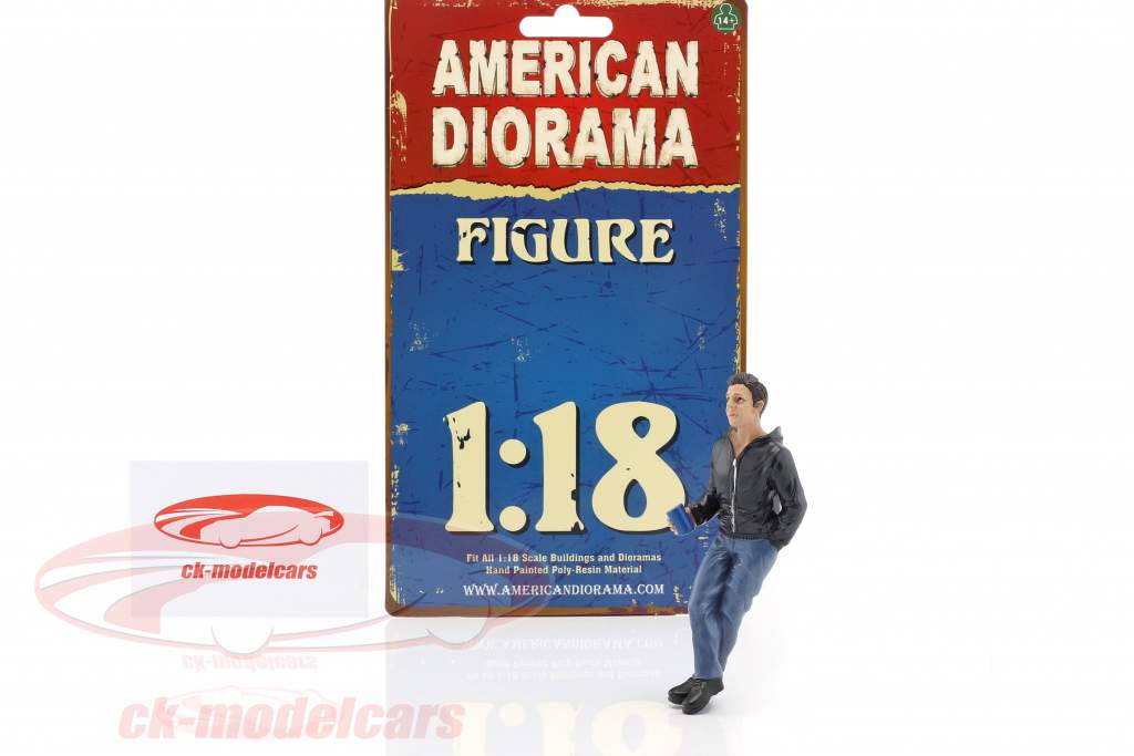 hanging Out James figure 1:18 American Diorama