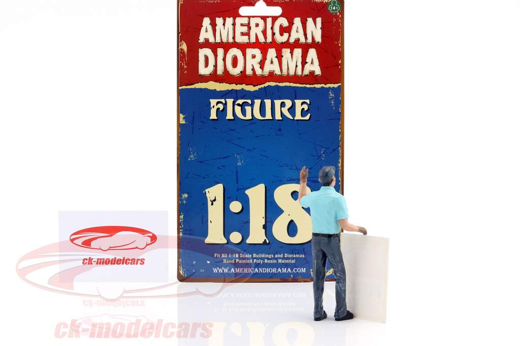 Бензоколонки Eric фигура 1:18 American Diorama