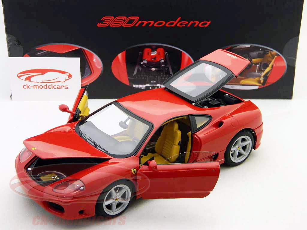 Ferrari F360 ミニカー 1:18 Hot Wheels 1/18 HOT WHEELS Ferrari 360 Spider in Yellow ** READ ** | eBay