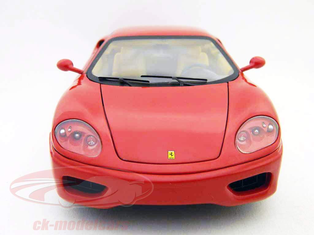 HotWheels Elite 1:18 Ferrari F360 Modena red with cream