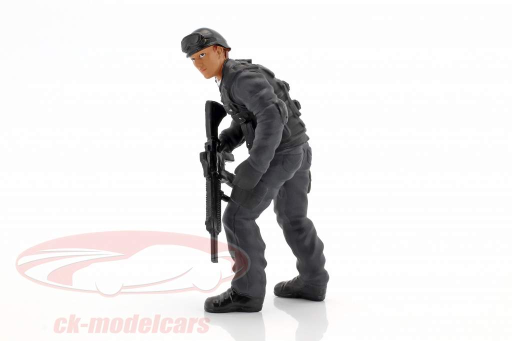 Swat Team Schütze Figur 1:18 American Diorama