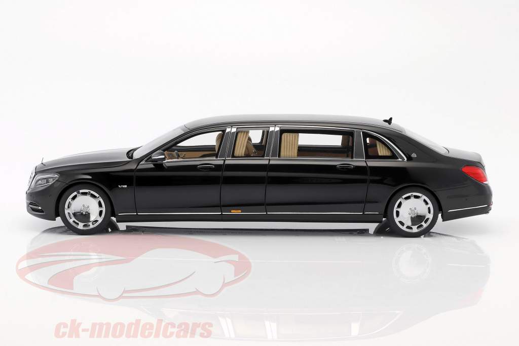 Mercedes-Benz Maybach S 600 Pullman anno di costruzione 2016 nero 1:18 AUTOart