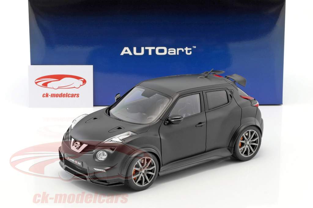 Nissan Juke R 2.0 année de construction 2016 natte noir 1:18 AUTOart