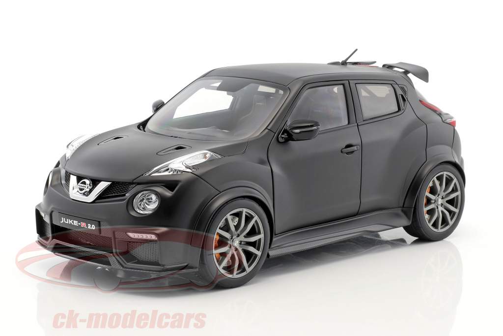Nissan Juke R 2.0 Opførselsår 2016 måtten sort 1:18 AUTOart