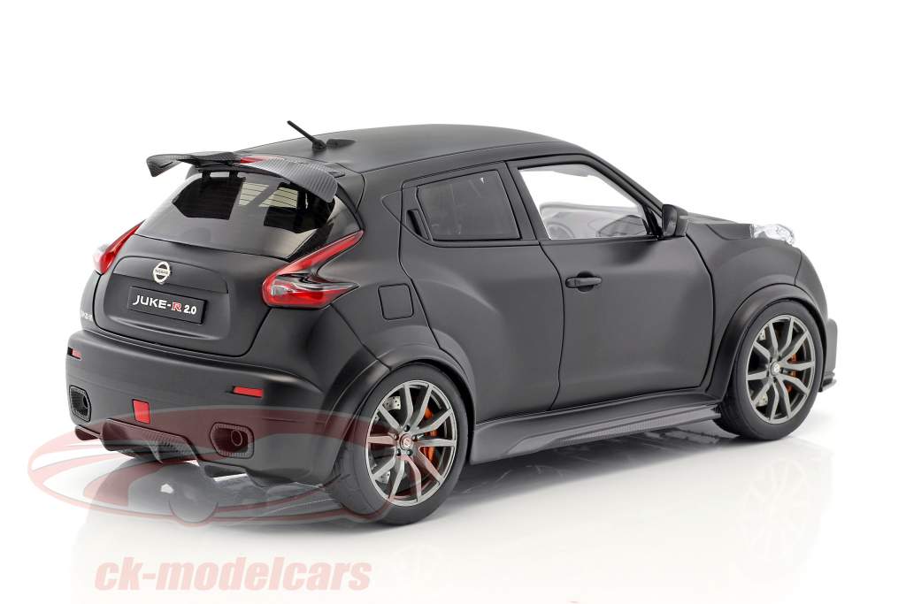 Nissan Juke R 2.0 Opførselsår 2016 måtten sort 1:18 AUTOart