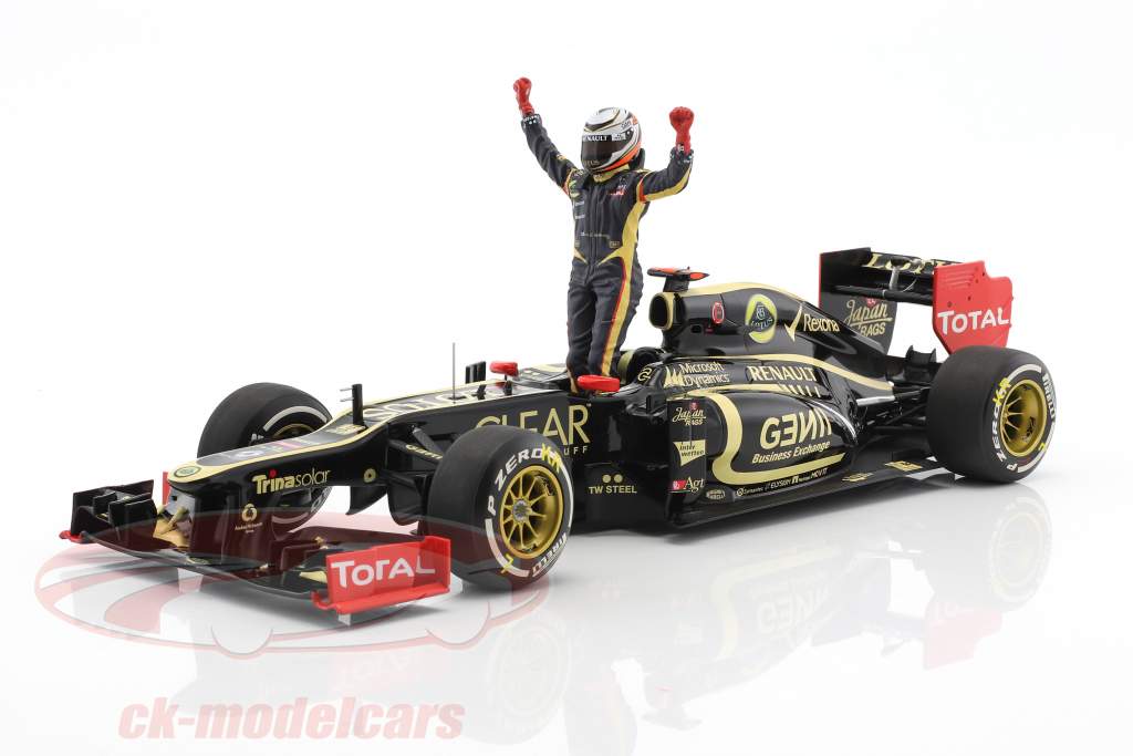 Minichamps 1:18 Kimi Räikkönen Lotus E20 #9 Winner Abu Dhabi