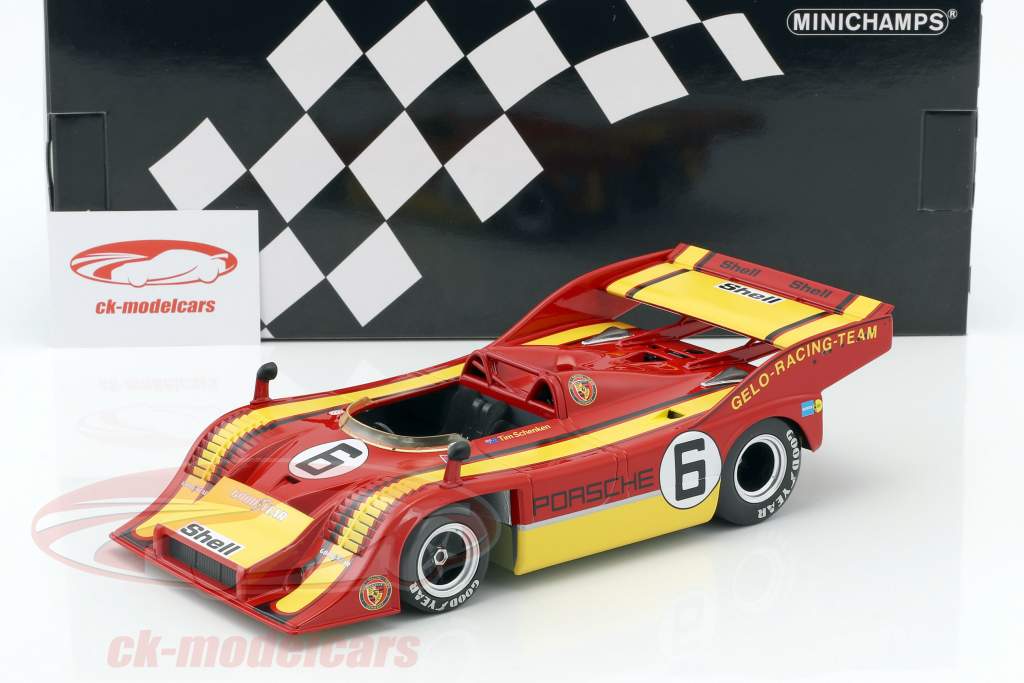 Porsche 917/10 Gelo-Racing-Team #6 Winner Interserie Zandvoort 1975 Tim Schenken 1:18 Minichamps