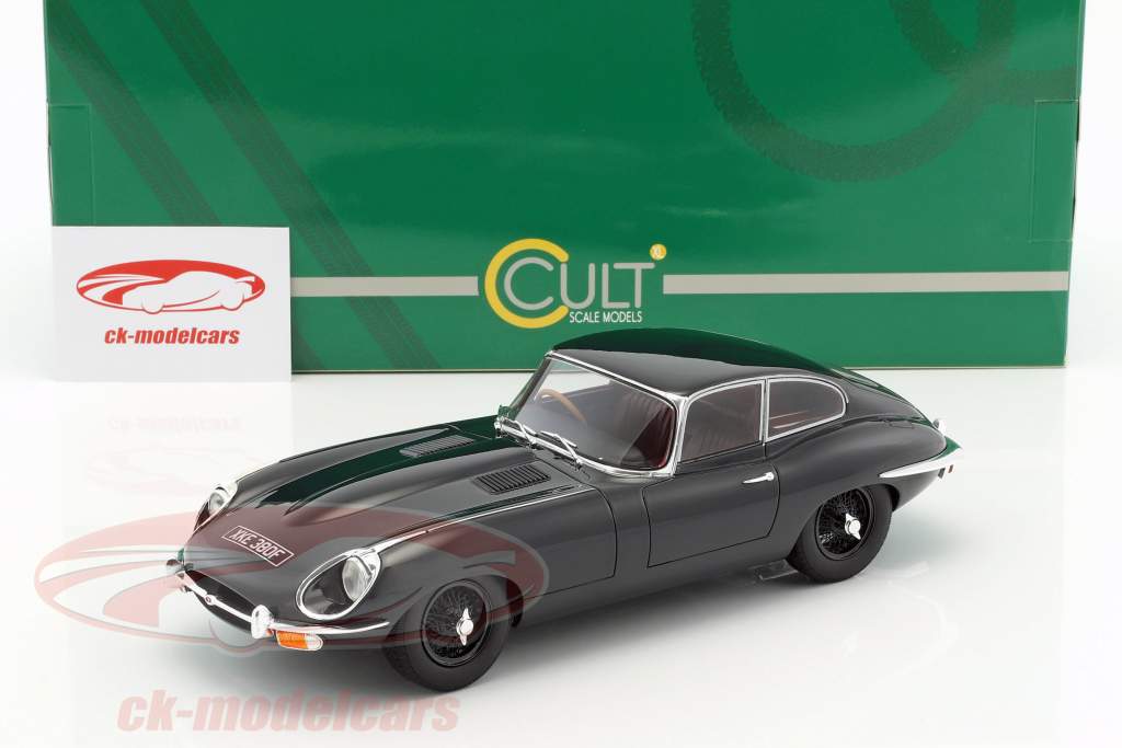 Jaguar E-Type Coupe Series II  year 1968 dark blue 1:18 Cult Scale