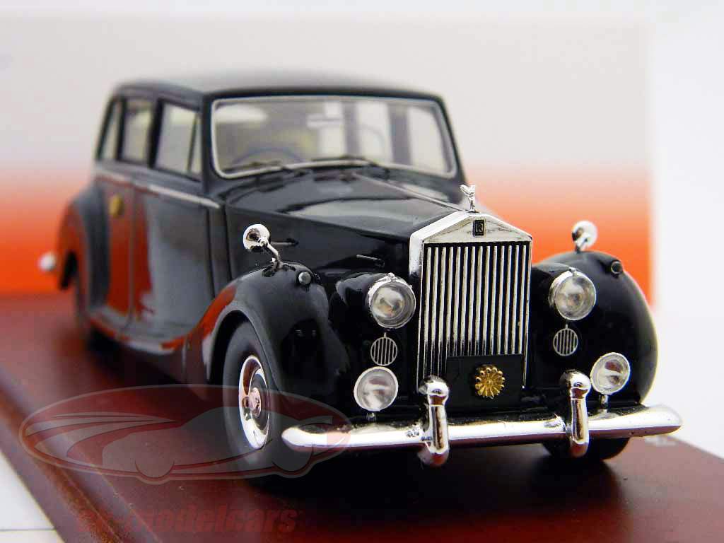 Rolls Royce Silver Wraith "Japanese Imperial" Bj. 1950 black 1:43 TrueScale