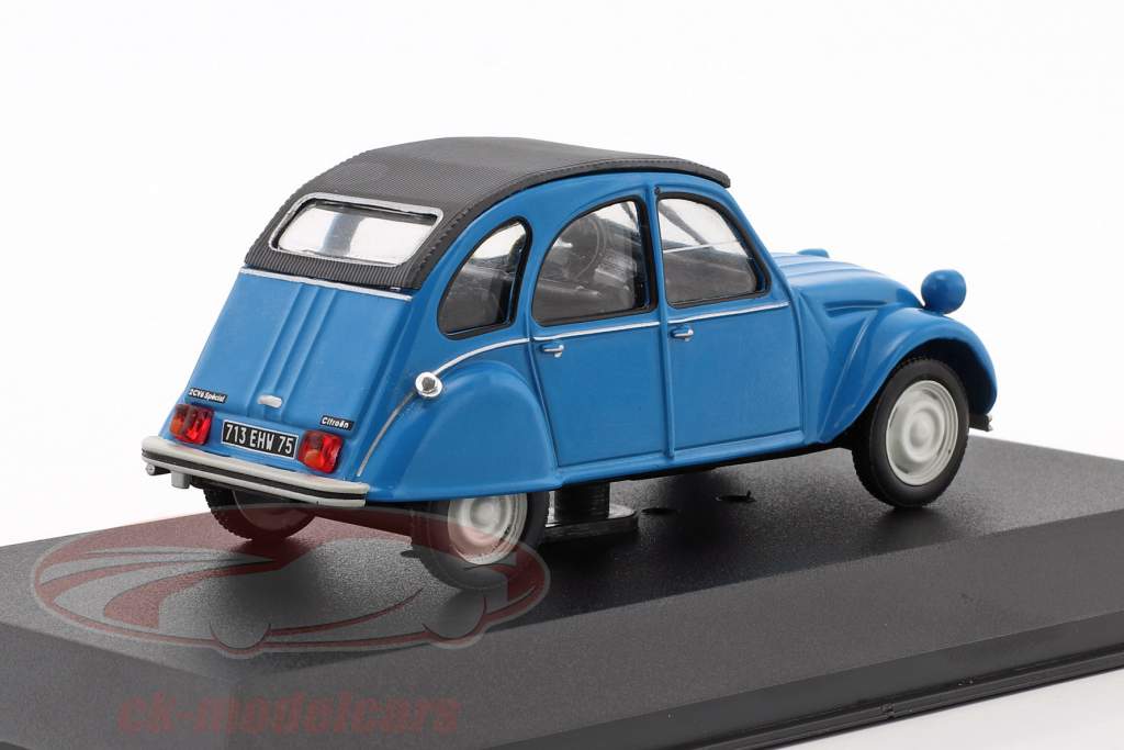 Citroen 2CV6 ano de construção 1978 azul 1:43 Solido